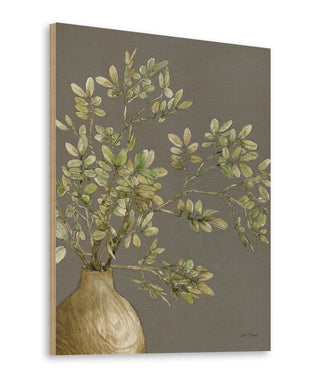 Potted Leaves I Dark Print