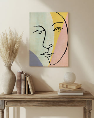 Ink Women IV Colorblock Pastel Print