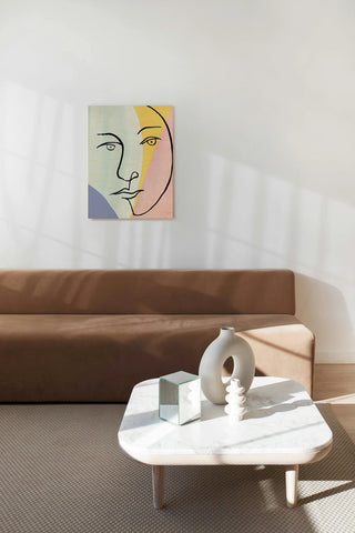Ink Women IV Colorblock Pastel Print