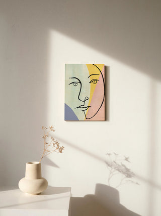 Ink Women IV Colorblock Pastel Print