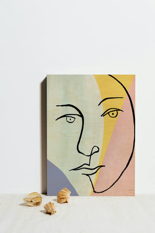 Ink Women IV Colorblock Pastel Print