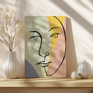 Ink Women IV Colorblock Pastel Print