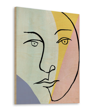 Ink Women IV Colorblock Pastel Print