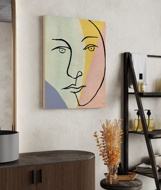 Ink Women IV Colorblock Pastel Print