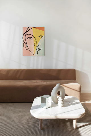 Ink Women V Colorblock Pastel Print
