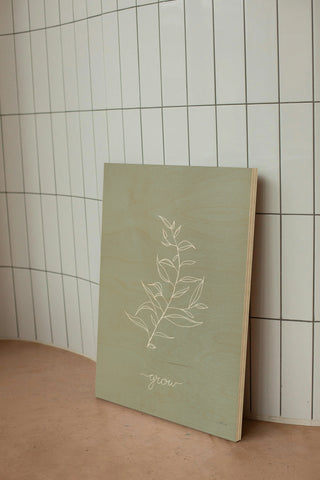Delicate Wildflowers II Print