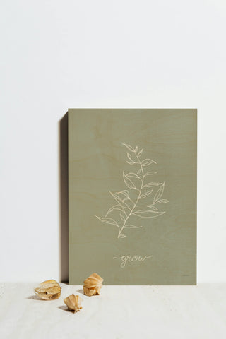 Delicate Wildflowers II Print