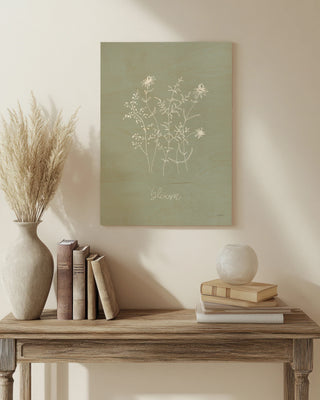 Delicate Wildflowers III Print