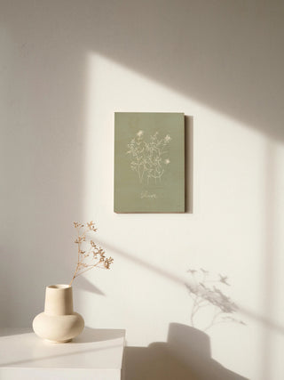Delicate Wildflowers III Print