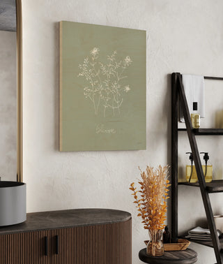 Delicate Wildflowers III Print