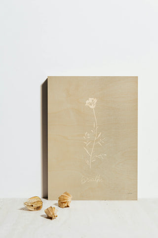 Delicate Wildflowers IV Print