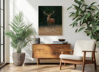 Stag Print