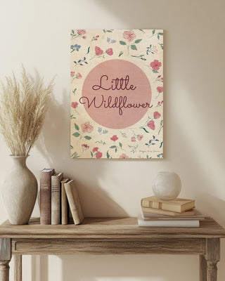 French Garden V Wildflower Print