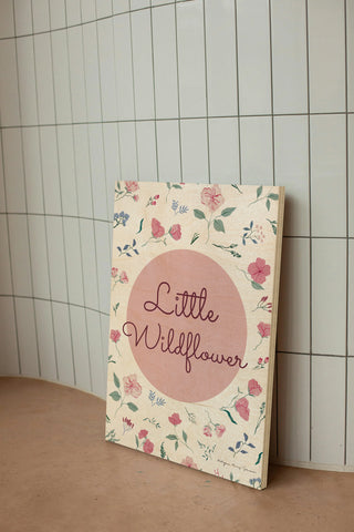 French Garden V Wildflower Print