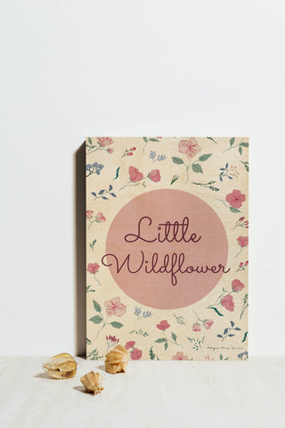 French Garden V Wildflower Print