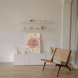 French Garden V Wildflower Print