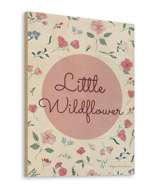 French Garden V Wildflower Print