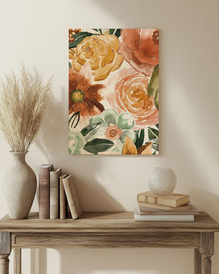 Mixed Floral Chic I Print