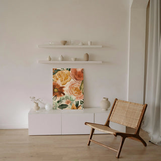 Mixed Floral Chic I Print