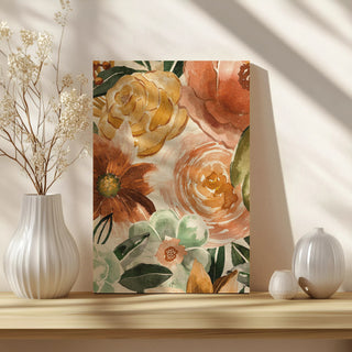 Mixed Floral Chic I Print