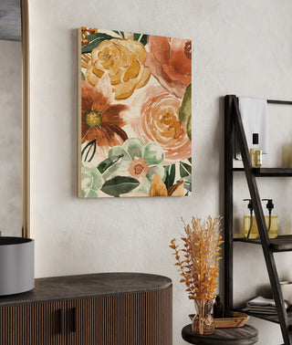 Mixed Floral Chic I Print