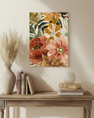 Mixed Floral Chic II Print