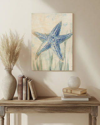 Undersea Starfish Seaweed Print