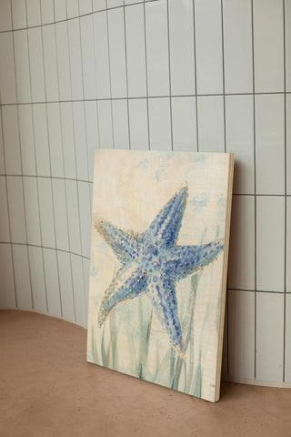 Undersea Starfish Seaweed Print