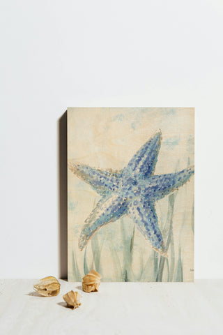 Undersea Starfish Seaweed Print