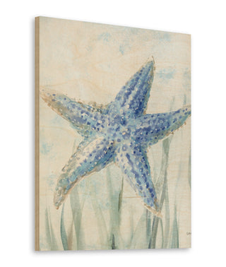 Undersea Starfish Seaweed Print