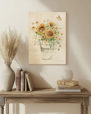 Sunflowers and Daisies I Print