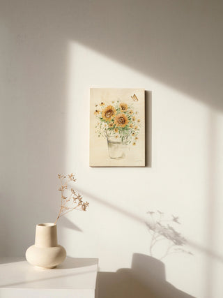 Sunflowers and Daisies I Print