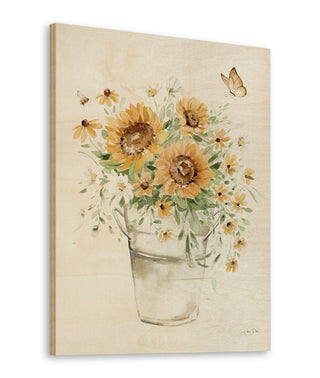 Sunflowers and Daisies I Print