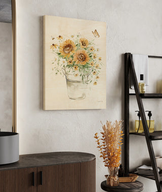 Sunflowers and Daisies I Print