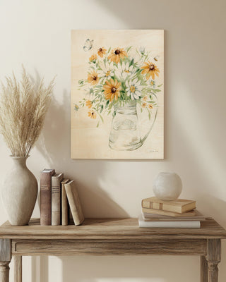Sunflowers and Daisies II Print