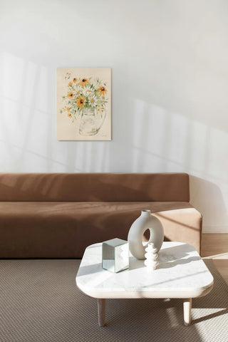 Sunflowers and Daisies II Print