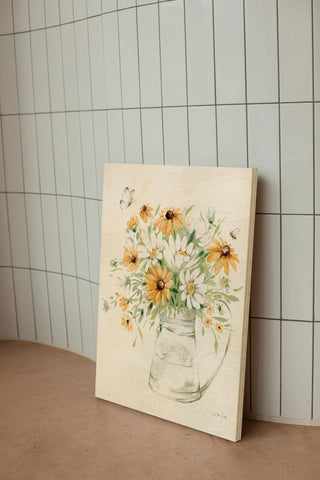 Sunflowers and Daisies II Print