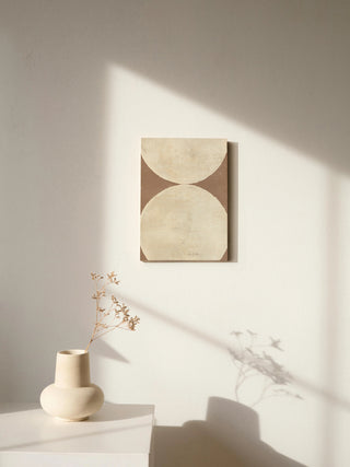 Elegant Balance II Brown Print