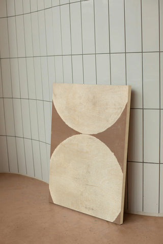 Elegant Balance II Brown Print