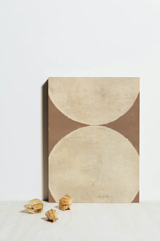 Elegant Balance II Brown Print