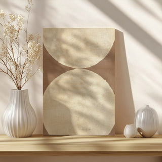 Elegant Balance II Brown Print