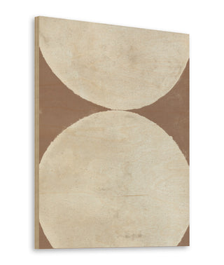 Elegant Balance II Brown Print