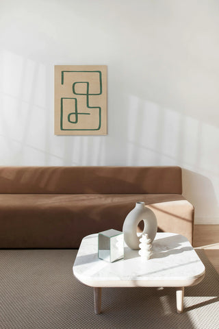 Abstract Squiggle IV Desert Print