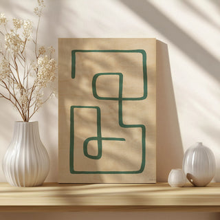 Abstract Squiggle IV Desert Print