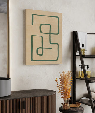 Abstract Squiggle IV Desert Print