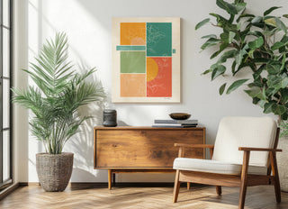 Through the Lines II Print