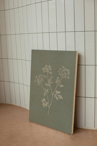 Gifts from the Meadow IV Sage Print