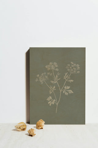 Gifts from the Meadow IV Sage Print