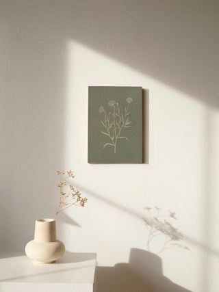Gifts from the Meadow V Sage Print