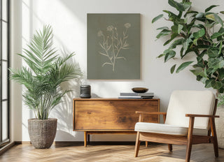 Gifts from the Meadow V Sage Print